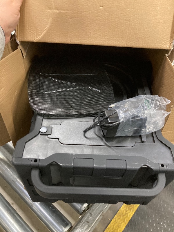 Photo 1 of ** onlyn part ***Altec Lansing Sonic Boom - Waterproof Bluetooth Speaker with Phone Charger, IP67 Outdoor Speaker, 3 USB Charging Ports, 50 Foot Range & 20 Hours Battery Life