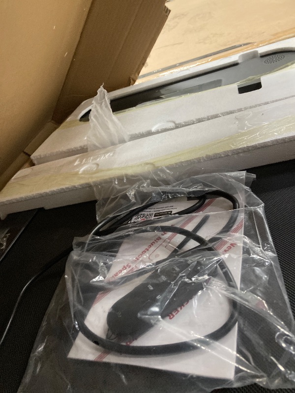 View 3 of ***Selling for parts only***PACEROCKER Walking Pad Treadmill with 12% 9-Level Auto Incline, 450 lbs. Capacity Bluetooth Speaker Under Desk Treadmills for Home Hiking, 5 MPH, Grey Black
