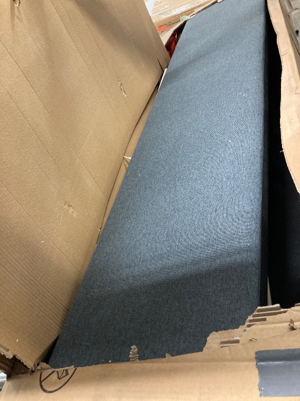 Photo 1 of  Queen Size Storage Bed Frame, Vertical Channel Tufted Adjustable Headboard, Velvet Upholstered Platform Bed with 4 Oversized Underbed Drawers, Wooden Slats Support, No Box Spring Needed, Grey