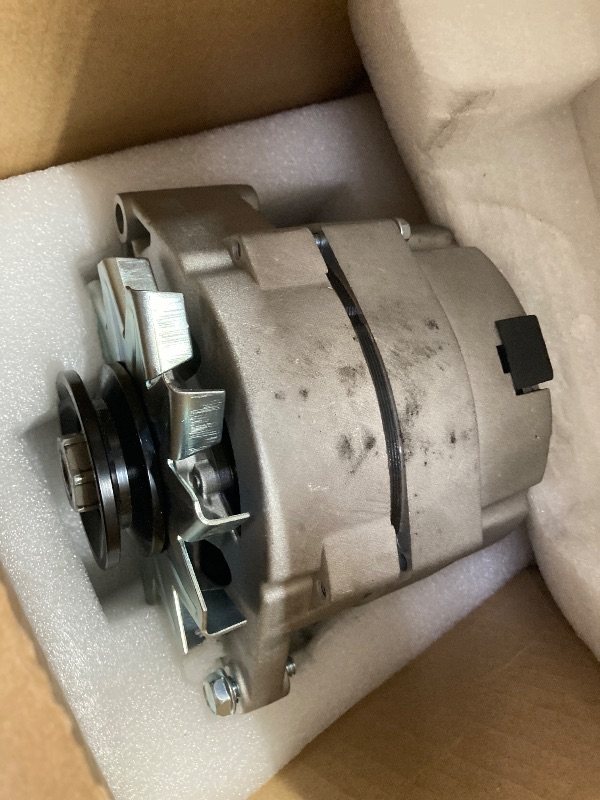 Photo 1 of 1 Wire GM Alternator SCITOO New Self-exciting Alternator Fit for Chevy High Output 12V 105Amp 10SI SBC BBC GM Replace #ADR0335 7127-SE105 400-12340 ADR0151 20-102-7