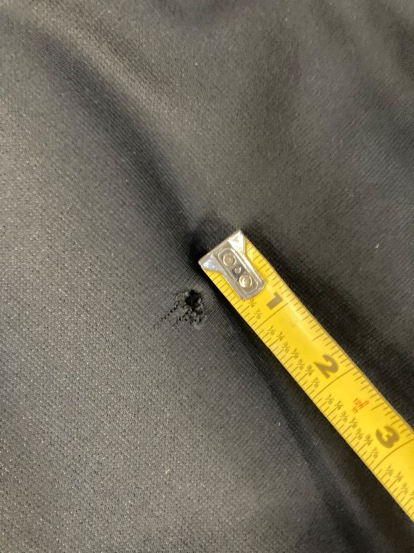 Photo 1 of ***DAMAGED -HOLE IN FRONT*** Under Armour Men's ArmourFleece 1/4 Zip, (001) Black / / Black, Medium