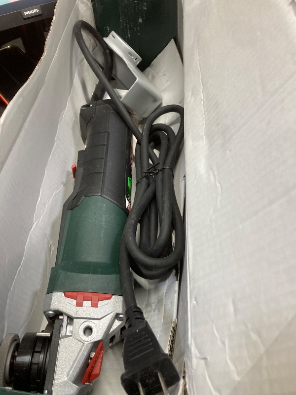 Photo 1 of **PARTS ONLY/MISSING HANDLE**Metabo Angle Grinder, 6-Inch, 2000-Watt, Brushless, WEPBA 20-150 Quick DS BL, 600645420
