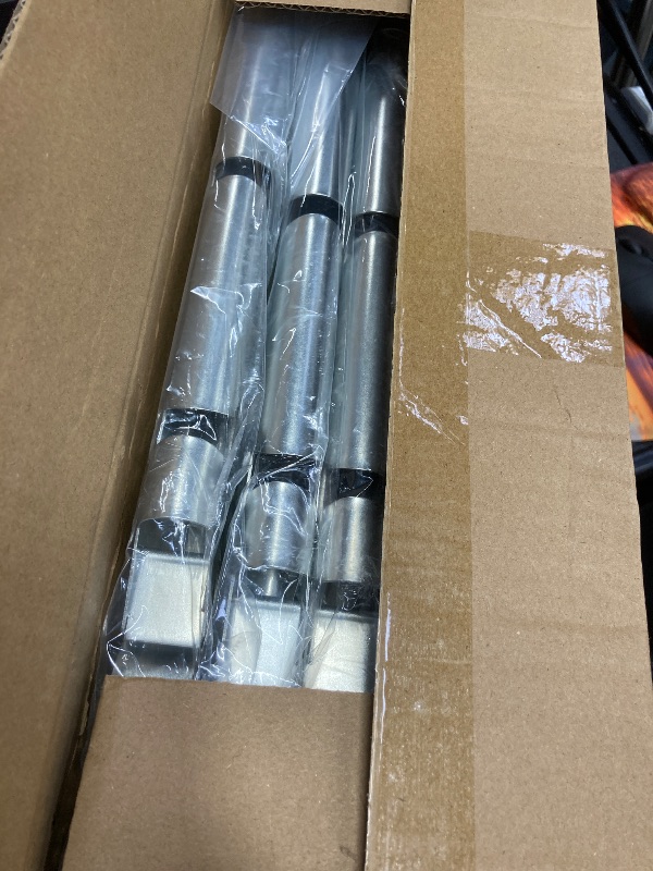 Photo 1 of 10 Pack Barbed Wire Arm for Top Rail Chain-Link Fence,Galvanized Steel Fence Height Extender for Garden Outdoor, Cornered Barbwire Arm Barbwire Arm Extensions for Chain Link Fence (1-3/8“-10 Pack)