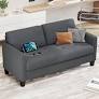 View 1 of **BED ONLY**
STHOUYN Comfy Loveseat Sofa Small Grey Couch, Small Love Seat Bedroom, Mid Century Modern Couches Living Room Dorm Office, 2 Seater Couch Deep Seat Sofas, 57”W (Dark Grey (Loveseat))