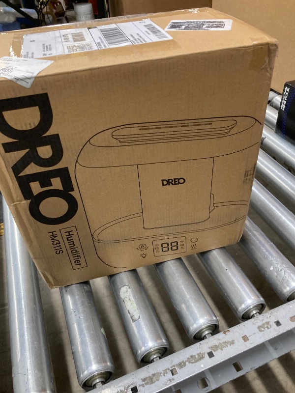 Photo 1 of **PARTS ONLY**Dreo Smart Humidifiers for Bedroom, Top Fill 4L Supersized Humidifier Large Room with 28 dB, 36H Runtime, Touch/APP/Voice Control, Nightlight, Cool Mist Humidifiers for Baby, Plants, Indoor, Black
