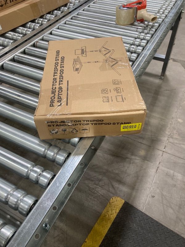 Photo 1 of ***MISSING PARTS -SELLING AS IS *** REHOSEUP Projector Stand, 33LB Load Bearing & 22-55" Height Adjustable, for Projector/Laptop/DJ Gear, Outdoor/Office/Studio - Stable Base (Black)