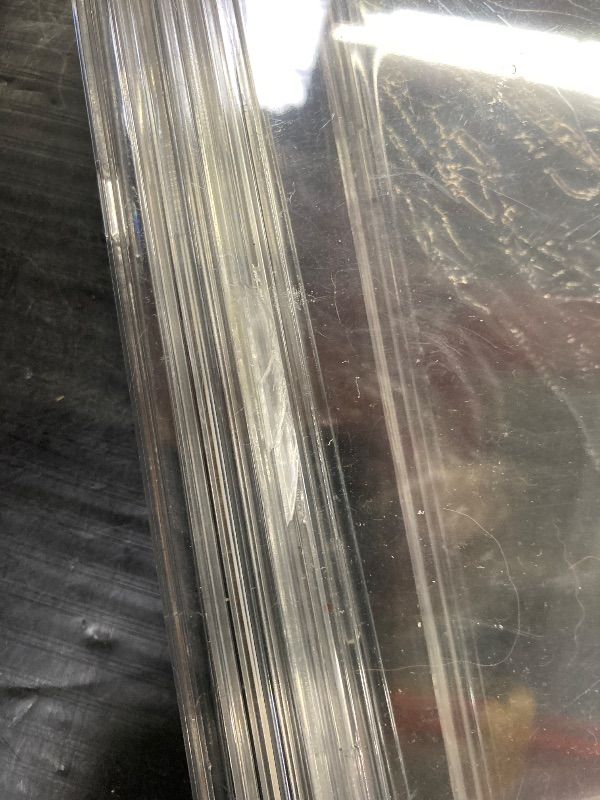 Photo 1 of ***BROKEN EDGE***FavorFishFans Football Display Case, Acrylic Football Display Case, Football Holder Case with UV Protection, Professional Grade Stackable Football Display Box Full Size (1PC Football Display Case)***BROKEN EDGE***
