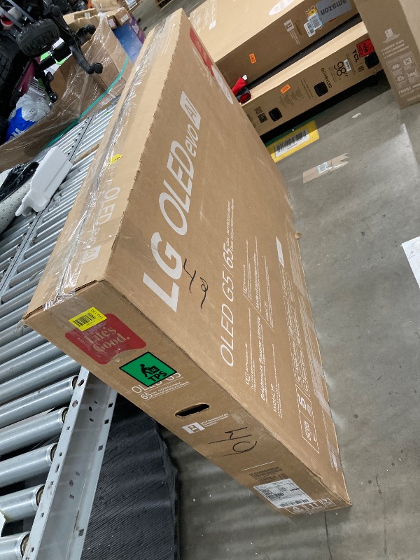 Photo 1 of *****NO RETURNS ACCEPTED
LG 65-Inch Class OLED evo AI Super Upscaling 4K G5 Series Smart TV w/Dolby Atmos, Vision, HDR10, Filmmaker Mode, Wow Orchestra, Alexa Built-in (OLED65G5WUA, 2025)