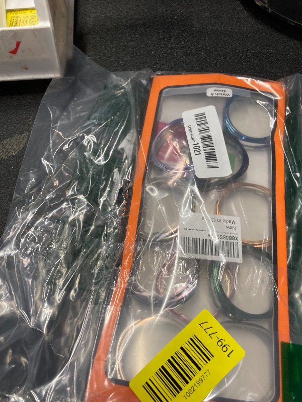 Photo 1 of [10 Pack] RICHONE Compatible with Samsung Galaxy Watch 8 44mm Screen Protector Case, Soft TPU Protective Face Covers Flexible Bumper Accessories for Galaxy 8 Watch 44MM for Women Men