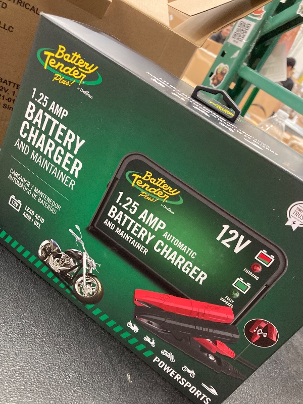 Photo 1 of 1.25 amp battery charger and maintainer 