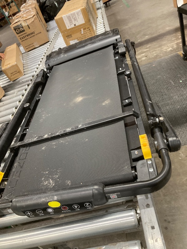 Photo 1 of ***DAMAGED -SELLING AS PARTS ONLY*** Acezoe 3 in 1 Under Desk Treadmill with 10% Incline, Walking Pad Treadmill with Removable Desk Workstation, Adjustable Height for Different Need, Foldable for Home Small Office