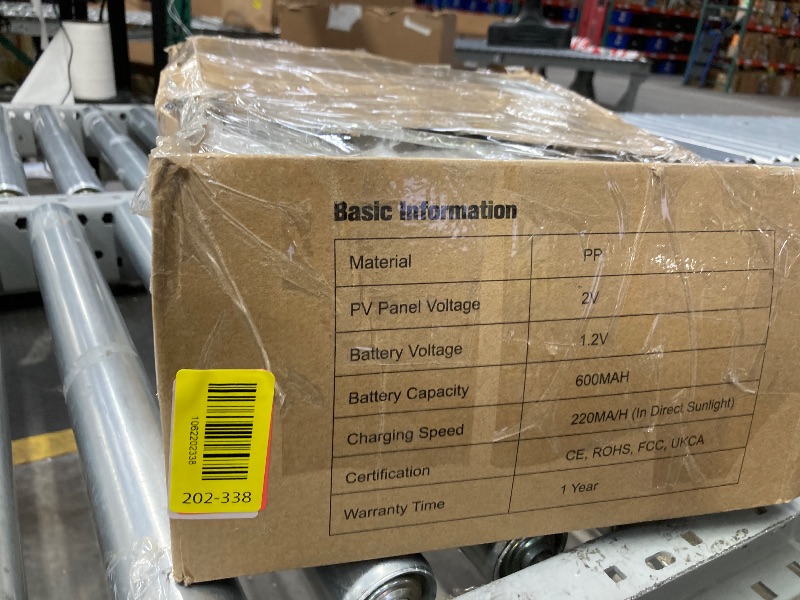 Photo 1 of ****CAPS ONLY -NO LIGHTS -SELLING AS IS *** VOLISUN Solar Post Caps Outdoor Waterproof, RGB Modes Fence Post Caps, for 4x4 x5 x6 Wooden/Vinyl(White)