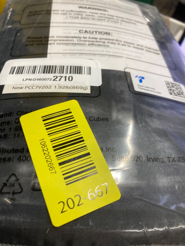 Photo 1 of 10 Set Compression Packing Cubes for Travel Essentials,Compressible Expandable Packing Cubes for Suitcase,OlarHike Luggage Organizer Bags for Travel,Handy Helper for Organizing Clothes(Black)