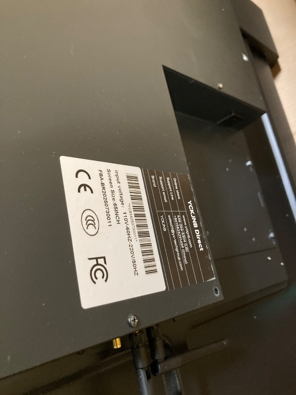 Photo 1 of ***Selling for parts only***YCKJNB 65? Smart Board, 4K UHD Touchscreen Display Electronic White Board Built in Ultra High Definition Camera Open App Ecosystem, Interactive Whiteboard for for Business Office Classroom Home