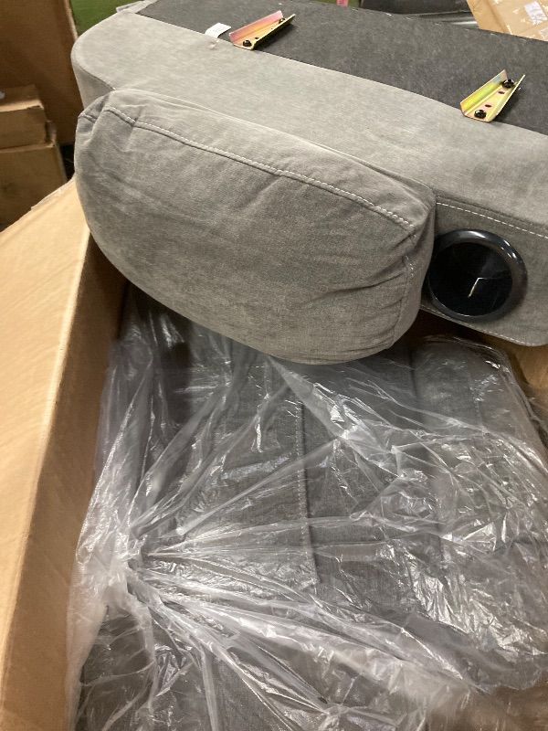 Photo 1 of ***BOX #3 OF 3 -MISSING BOX #1 & 2 -SELLING AS INCOMPLETE PARTS ONLY*** RHHVVR Oversized Recliner Chairs for Big and Tall 400 LBS, 25.5" Extra Wide Seat Electric Lift Chair with Massage and Heat, Large Power Recliners for Living Room, Home Theater, Wall H