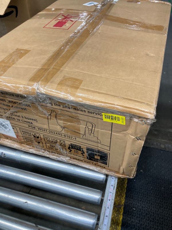 Photo 1 of ***BOX #3 OF 3 -MISSING BOX #1 & 2 -SELLING AS INCOMPLETE PARTS ONLY*** RHHVVR Oversized Recliner Chairs for Big and Tall 400 LBS, 25.5" Extra Wide Seat Electric Lift Chair with Massage and Heat, Large Power Recliners for Living Room, Home Theater, Wall H