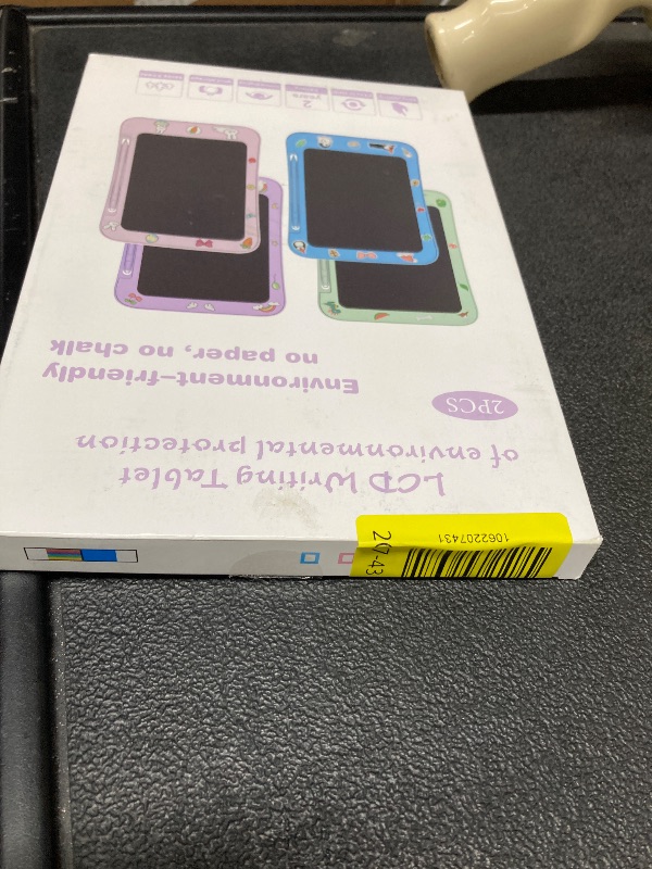 Photo 1 of [2 Pack] Genialba LCD Writing Tablet for Kids, Colorful Screen Drawing Board for 3-7 Year Old Boys & Girls - Educational Toys for Birthday & Christmas (Dinosaur&Penguin)