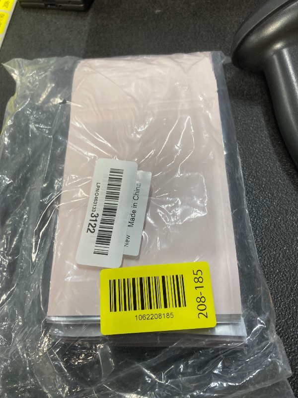 Photo 1 of 100 Pack Mylar Bags 4 x 6 Inch Resealable Smell Proof Bags Foil Pouch Flat Bag with Clear Window Pink