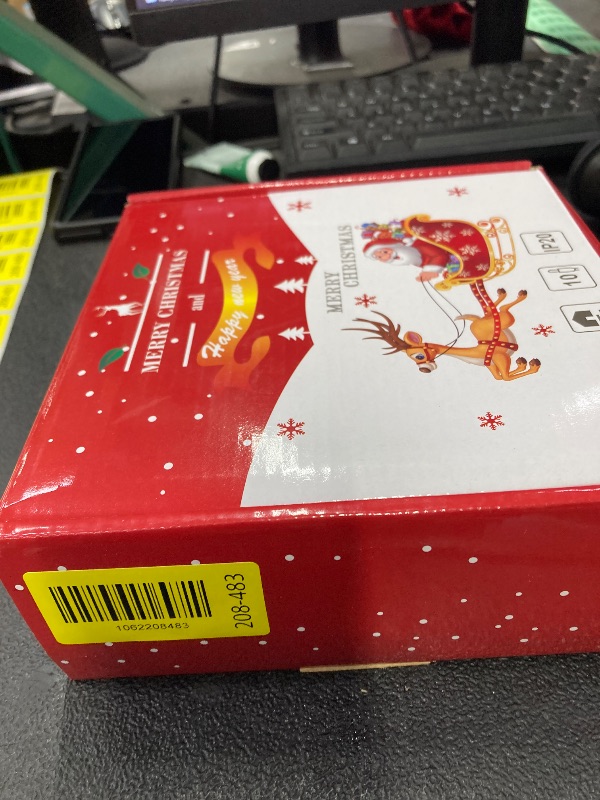 Photo 1 of [Timer] Christmas Window Decorations, 3 Pack Snowflake Christmas Window Lights with Suction Cup, Hanging LED Battery Operated Xmas Lights Indoor Outdoor Xmas Tree Fireplace Home Party Decor - While