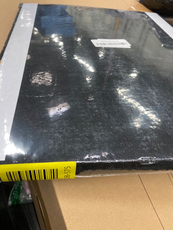 Photo 1 of **MISSING PUSHPINS***Large Bulletin Board, 35 X 17 Inches Felt Cork Board with 40 Pushpins, Foldable Felt Notice Pin Board Photo Display Board with Self-Adhesive Tape for Office Home School