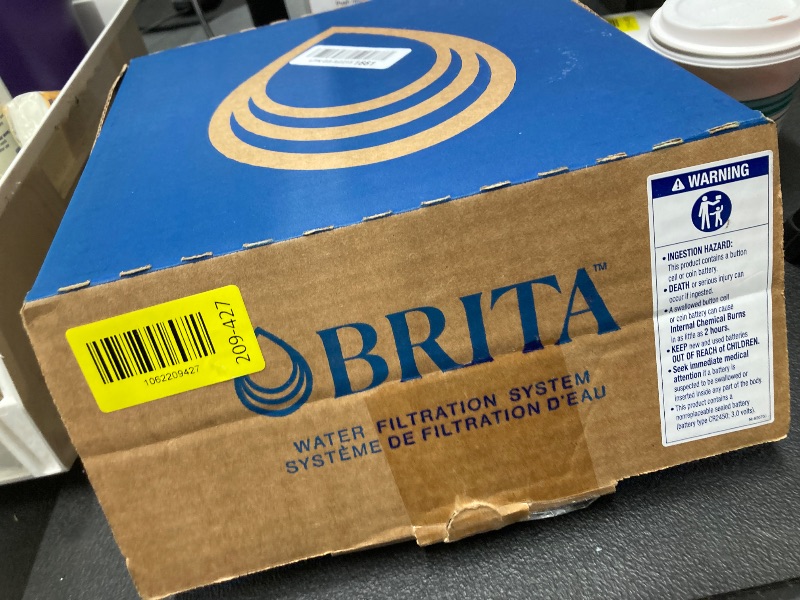 Photo 1 of *No filter* Brita Metro Water Filter Pitcher with SmartLight Change Indicator, BPA-Free, Replaces 1,800 Plastic Water Bottles a Year, Lasts Two Months, Includes 1 Filter, Small - 6-Cup Capacity, Fiery Red
