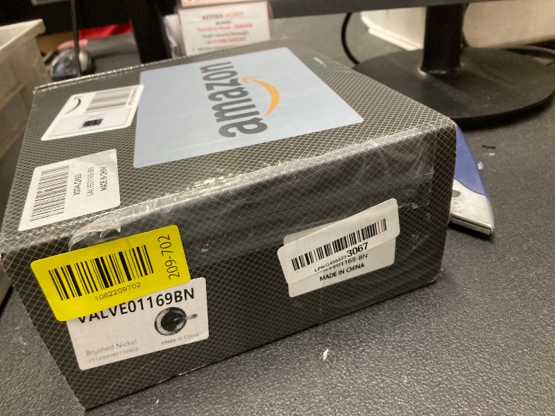 Photo 1 of ***MISSING ONE O-RING***Ultrimkit Shower Trim Kit Compatible with 13/14 Series, Shower Cover Plate with Handle, Brushed Nickel(Valve& Catridge Not Inclued)