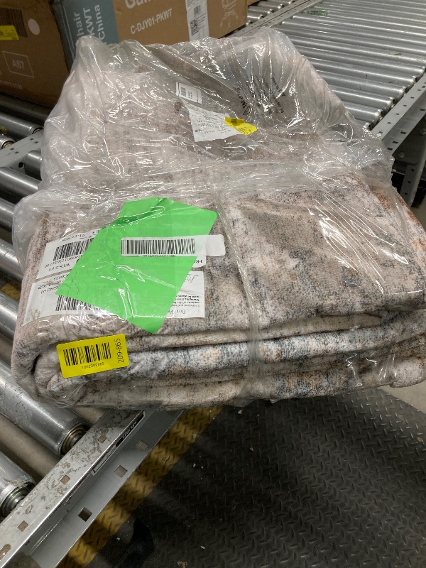 Photo 1 of *Dirty* SIXHOME 2'x3' Small Area Rugs Door Mat Entryway Rugs Modern Abstract Machine Washable Rugs Soft Neutral Carpet Rugs for Bedroom Kitchen Entrance Aesthetic Home Decor Non Slip Rug Brown
