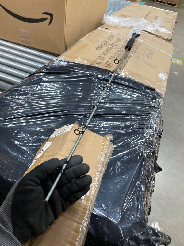 Photo 1 of *Tip broken* PENN Prevail III 6'2" Jig Conventional Rod; 1-Piece Fishing Rod, Durable Graphite Composite Construction, Durable Stainless Steel Guides
