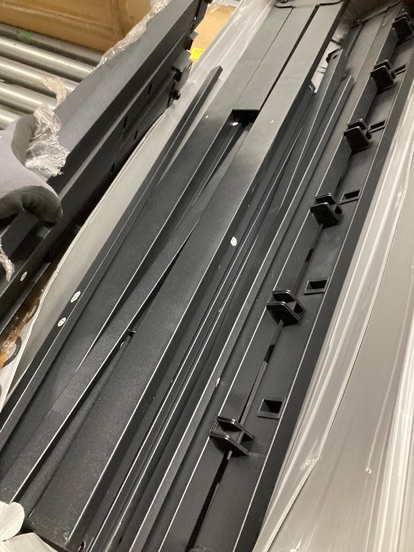 Photo 1 of *Scratches* edx Bed Frame - Full Size Heavy Duty Platform Bed with Underbed Storage, 14-Inch High Steel Slat Support, Non-Slip Design, No Box Spring Required