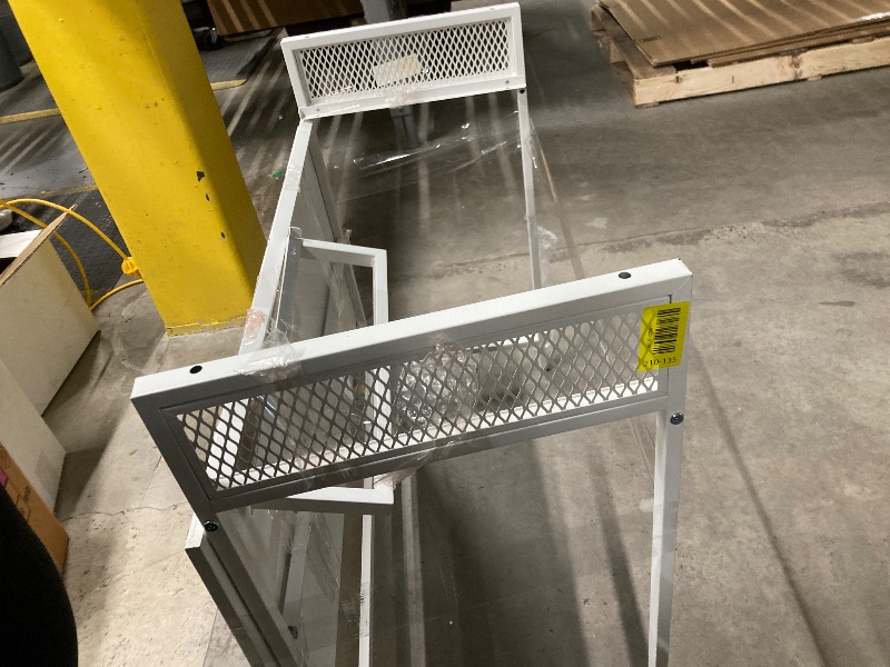 Photo 1 of *Chipped/Scratches* *PIECES MISSING* *Style unknown* White desk 