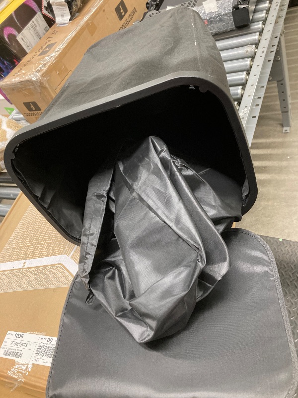 Photo 1 of *Bag inside* BGTREND Slim Laundry Hamper with Lid 110L Foldable Clothes Basket with Removable Mesh Bag & Handle for Closet Bathroom Bedroom (Black)
