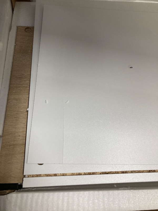 Photo 1 of *Cracked piece* Homall 65 Inch Modern TV Stand,White&Walnut Wood Entertainment Center with Storage Drawers & Cable Management for Living Room