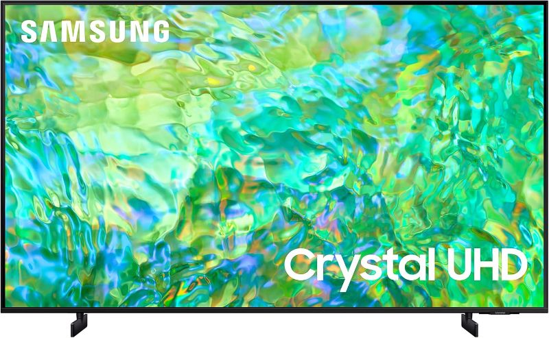 Photo 1 of **No refunds**SAMSUNG 85-Inch 4K Crystal UHD Smart TV UN85CU8000FXZA - Black (Renewed)
