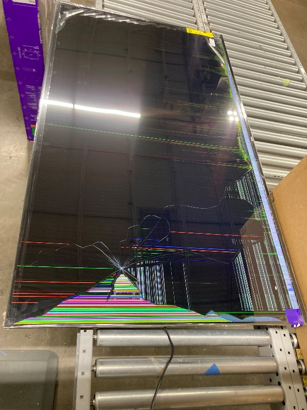 Photo 1 of **No refunds**Roku Smart TV – 65-Inch Select Series, 4K HDR TV – RokuTV with Enhanced Voice Remote – Flat Screen LED Television with Wi-Fi for Streaming Live Local News, Sports, Family Entertainment