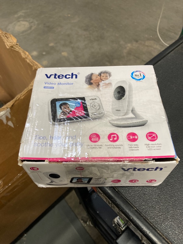 Photo 1 of ***MONITER IS MISSING*** VM819 Baby Monitor with Camera and Audio, 2.8” Screen Portable Baby Camera, Night Vision, 2-Way Audio, Temperature Sensor and Lullabies, Secure Transmission No WiFi, Ideal for Baby/Elderly/Pet***MONITER IS MISSING***
