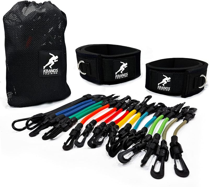 Photo 1 of **MISSING PARTS**Kbands | Speed and Strength Leg Resistance Bands | Includes Speed 101 and Agility FX Digital Training Programs - Sizes for Youth, Intermediate, and Advanced Athletes