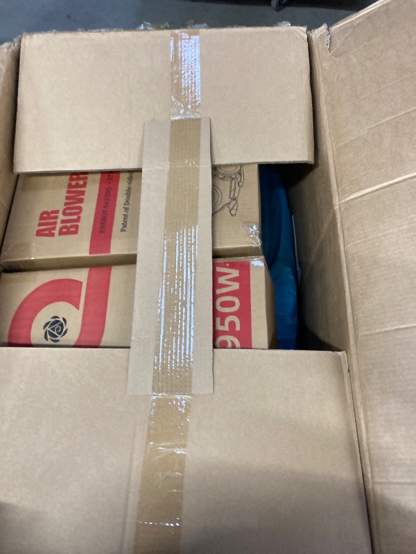 Photo 1 of ***Open to show****
***Factory seal***

VEVOR Inflatable Paint Booth, 32.81 x 19.69 x 13.12 ft, Inflatable Spray Booth with 950W and 1100W Blowers and Air Filter System, Round Roof, for Painting Car, Truck, Furniture, Automotive Sheet Metal