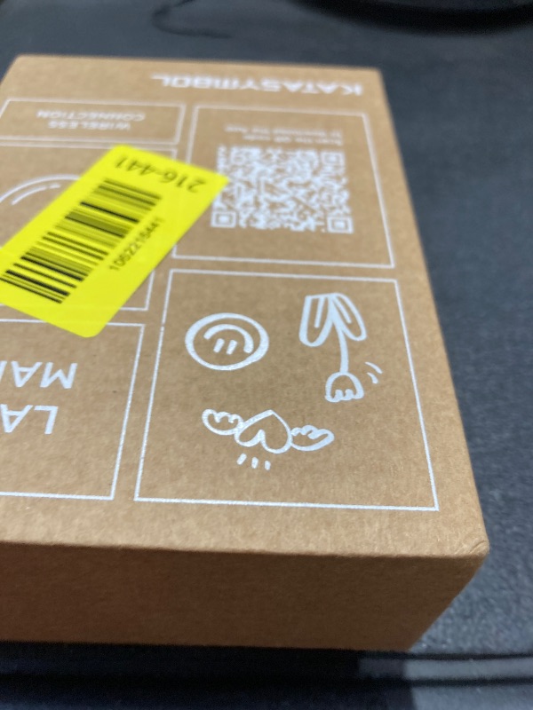 Photo 1 of ***TAPE NOT INCLUDED*** SUPVAN T50M Pro Bluetooth Label Maker Machine Wide Waterproof Label, Versatile App with 30+ Fonts and 660+ Icons, Inkless Labeler for Home, Kitchen, School, Office Organization, Black