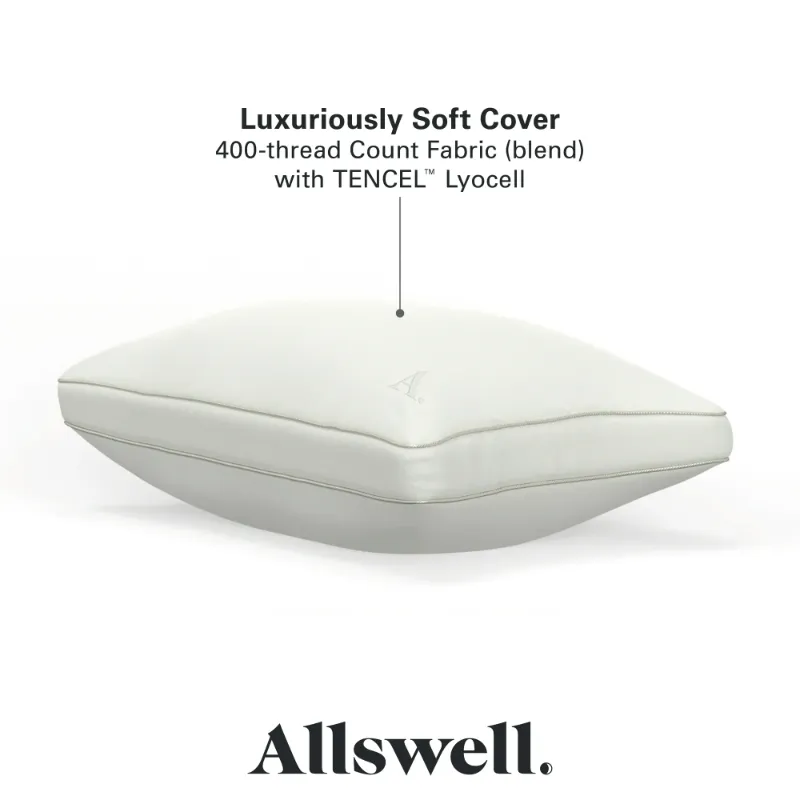 View 2 of ***Need to be wash****
Allswell Down Alternative Bed Pillows, Standard/Queen - Firm, All Positions