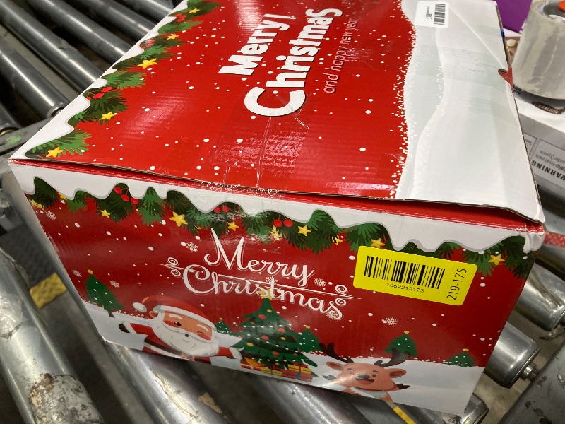 Photo 1 of 10 Ft Giant Inflatable Christmas Tree with 4 Gift Boxes Featuring Built-in LEDs for Blow Up Christmas Decoration, Perfect Outdoor Christmas Inflatables for Yard, Garden, and Lawn Décor