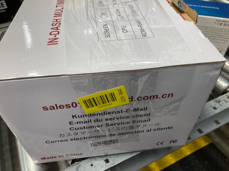 Photo 1 of 10 Inch Single Din Touchscreen Car Stereo with Wireless Carplay & Wireless Android Auto, Adjustable Android Car Radio with Live Rearview Backup Camera, Bluetooth AM/FM WiFi, GPS Navigation, 2+32G