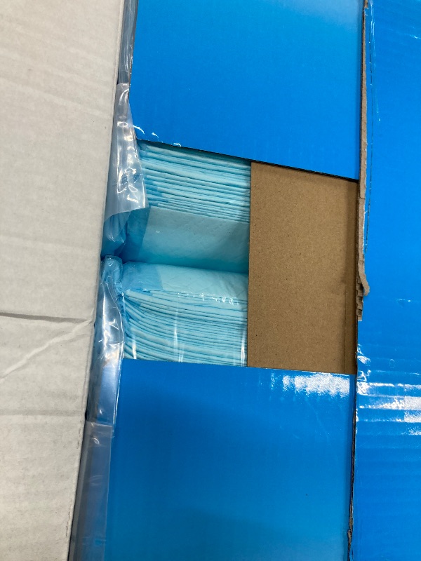 Photo 1 of 100 Count 22” x 22” Super Absorbency Disposable Underpads, Leakproof Quick Drying Disposable Pads for Baby, Puppy and Adults, Puppy Pads, Cat Pee Pads for Dogs, Potty Puppy Training Pads