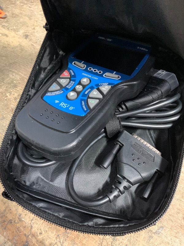Photo 1 of **FOR PARTS / NON-FUNCTIONAL** INNOVA 5160RS, OBD2 Bidirectional Scan Tool, OE-Level All System Diagnostics, Reset Oil Light/Battery/EPB/SAS/DPF, Mechanic Recommended Fixes & Parts, TSBs, 1yr Warranty, Free Updates