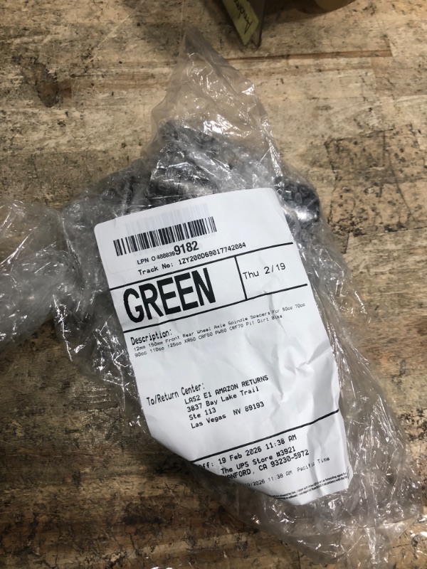 Photo 1 of 12mm 150mm Front Rear Wheel Axle Spindle Spacers For 50cc 70cc 90cc 110cc 125cc XR50 CRF50 PW50 CRF70 Pit Dirt Bike