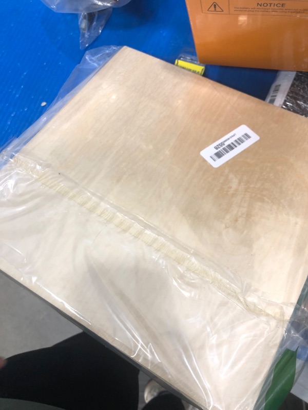 Photo 1 of **PARTIAL SET 12 SHEETS** Baltic Birch Plywood - 1/8 Inch Thickness - 11.8" x 11.8" Square Wood Sheets for Laser Cutting, CNC Cutting and Crafts - Pack of 20, by TX liteart