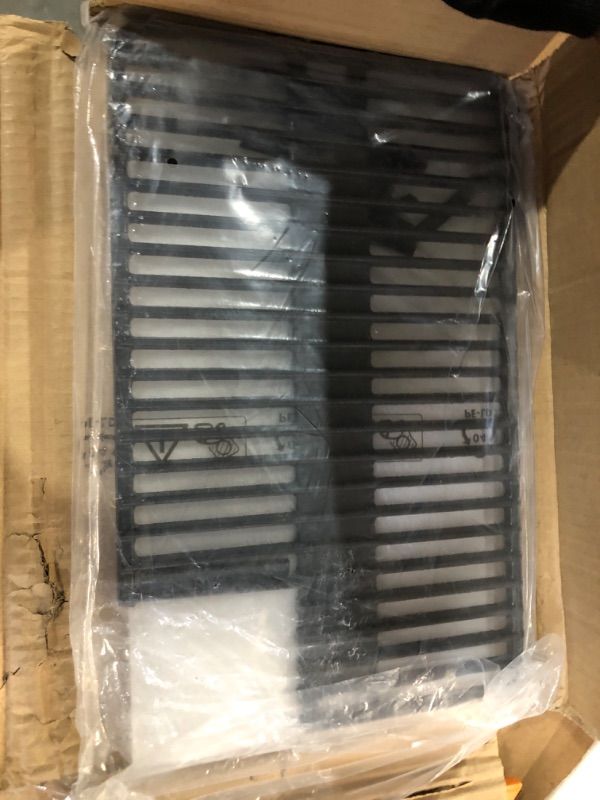 Photo 1 of ***DAMAGED - SEE NOTES/PICTURES***

Cast Iron Grill Grate for Weber Go-Anywhere Charcoal and Gas Grill, Cooking Grill Grids Replaces 80631, 70211, 3634, 67195, 16" x 10"