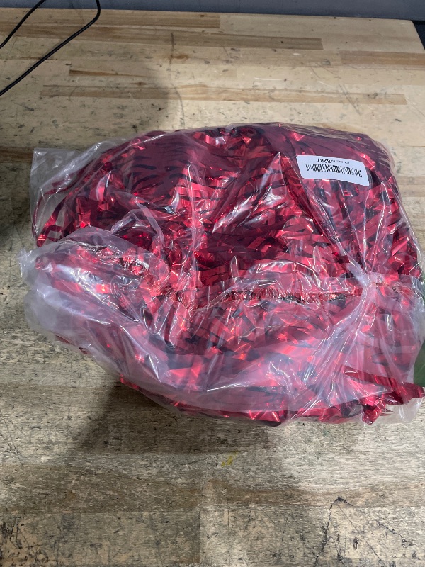 Photo 1 of 2 Pack Red Tinsel Backdrop, 3.28 FT x 7.05 FT Fringe Curtains, Red Foil Tinsel Party Streamer Backdrop Curtains for Valentines Day, Wedding Photo Backdrop Party Decorations for Wedding Anniversaries