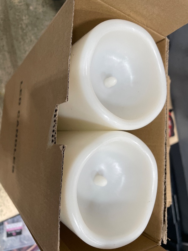 Photo 1 of 2 Large 14" LED Candles
batteries not included