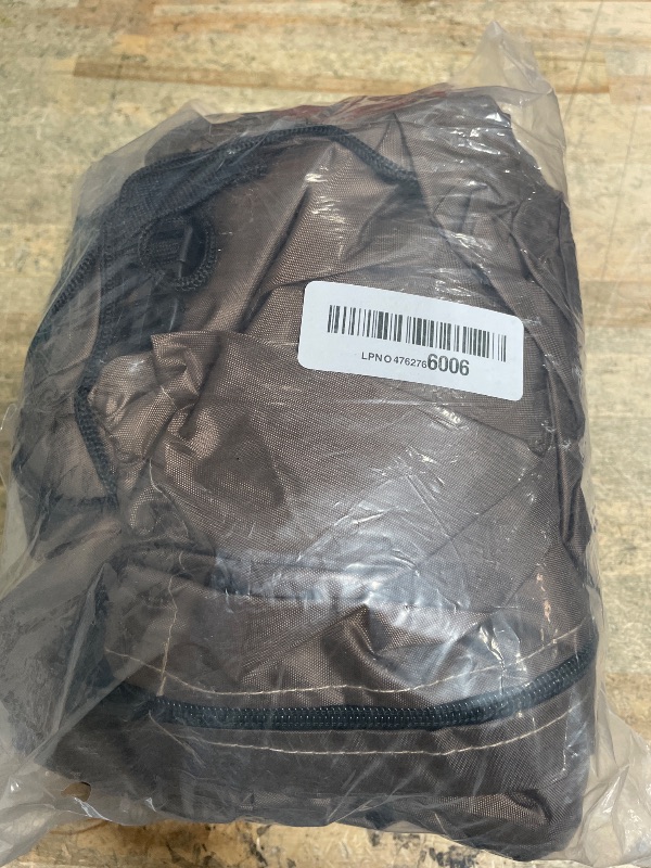 Photo 1 of ?Upgraded?Patio Egg Chair Covers with Zipper, Wicker Egg Swing Chair Covers, Waterproof Heavy Duty Weather Resisatnt Outdoor Chair Cover, Windproof Hanging Chair Cover, 75" x 45", Khaki, 1 Pack