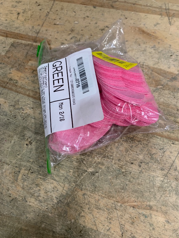 Photo 1 of 100 Count Compressed Pink Heart Facial Sponges 100% Natural Cellulose Eco-Friendly Makeup Sponges for Gentle Cleansing, Exfoliating & Stubborn Makeup Removal Travel & Home Beauty Essentials for Women